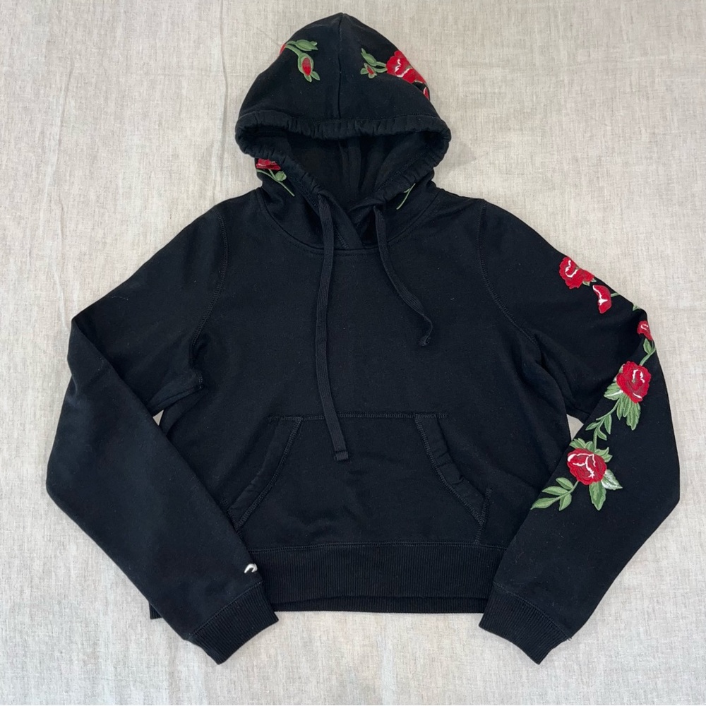 Hollister Embroidered Hoodie